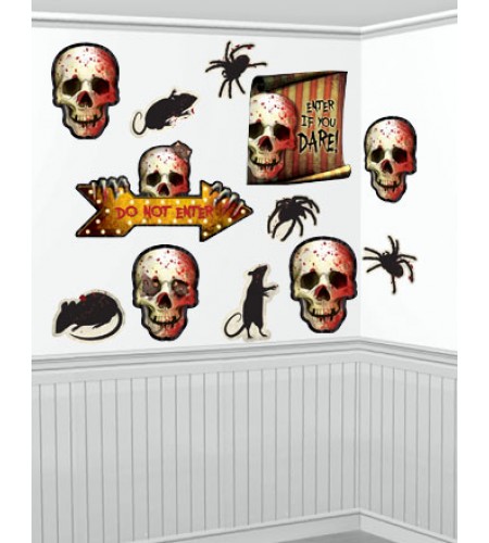 DECORAÇÕES DE PAREDE HALLOWEEN